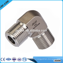 Compression stainless steel screwed pipe fitting